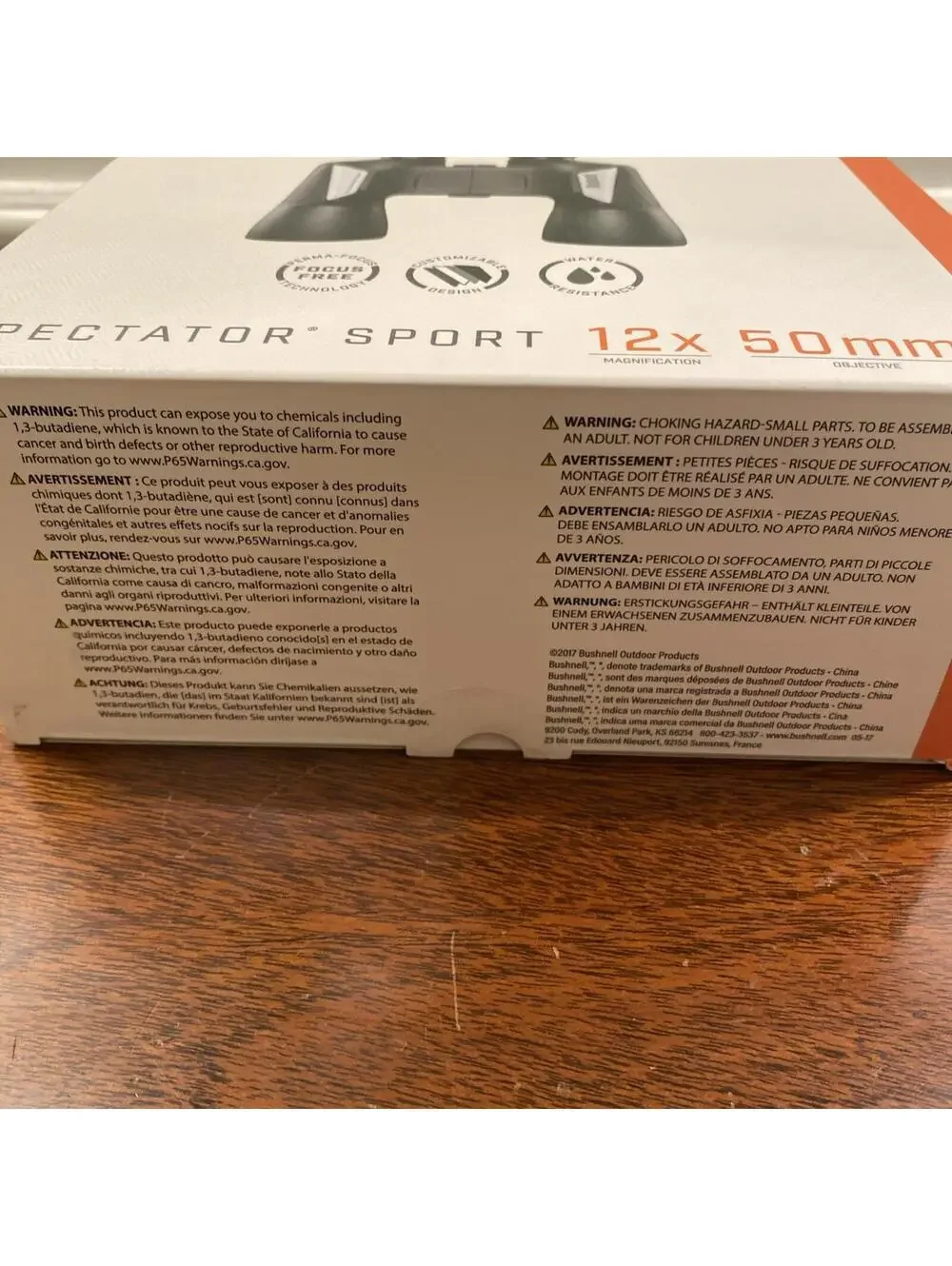 New in Box Bushnell Powerview 12x50mm- Safari Hunting Sports Stargazing